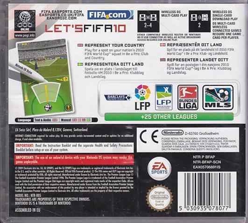 Fifa 10 - Nintendo DS (A Grade) (Genbrug)